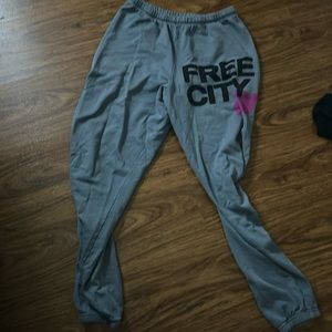 free city sweatpants